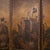 20th Century Oil Painted on Leather Room Screen, 1920s For Sale - Image 12 of 18