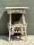 Late 20th Century Vintage Primitive Wood Side Table For Sale - Image 5 of 12
