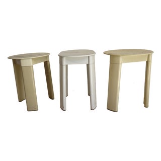 Stools by Olaf Von Bohr for Gedy, 1960s, Set of 3 For Sale