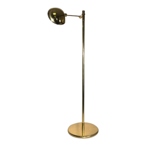 Vintage Holtkotter Leuchten Brass Swing Arm Floor Lamp