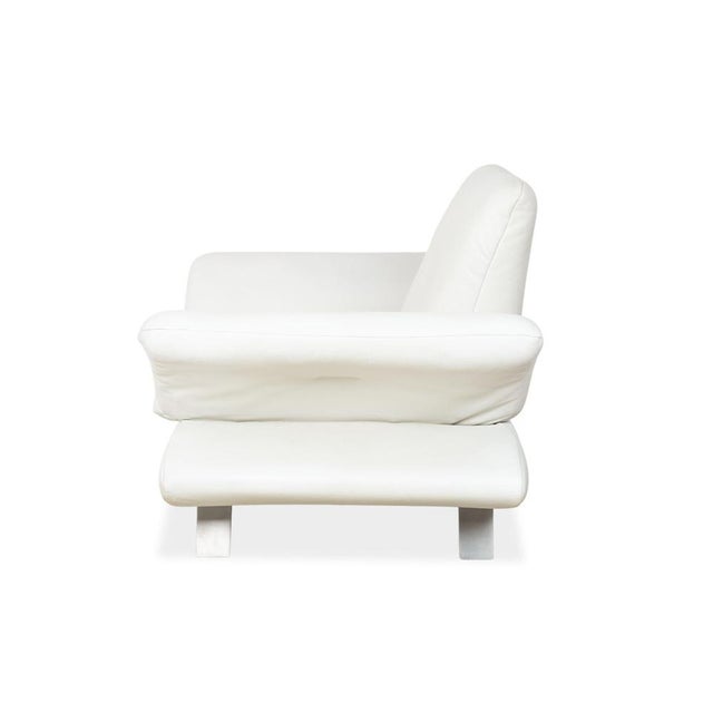 Cream Leather Rossini Armchair with Manual Function from Koinor For Sale - Image 13 of 14