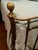Pair of Antique Victorian Brass Twin Beds With Original Cast Iron Dovetail Rails For Sale - Image 16 of 17