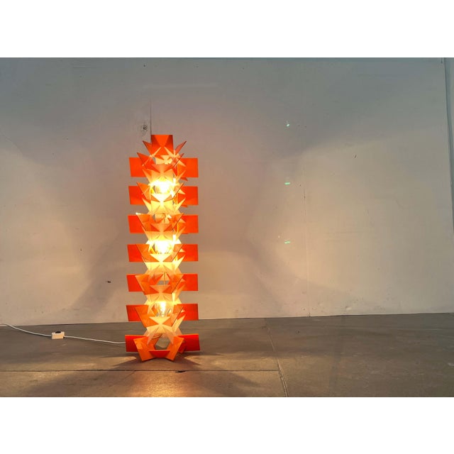 Mid-Century Modern Space Age German Acrylic Floor Lamp, 1960s For Sale - Image 17 of 18