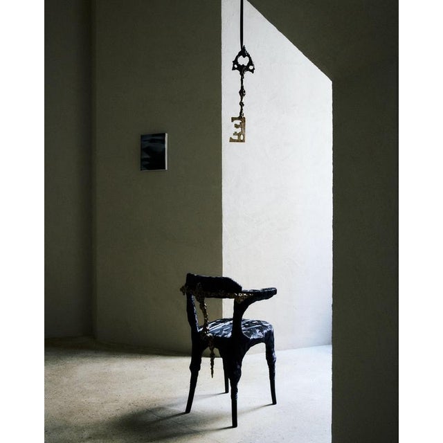 In Memoria Chair in Cast Bronze by William Guillon For Sale - Image 11 of 16