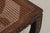 Brown French Louis XIV Double Seat Cane Bench For Sale - Image 8 of 16