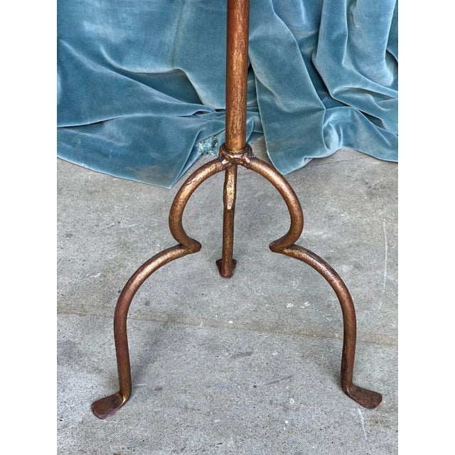 Spanish Drinks Table With Elevated Tripod Base For Sale - Image 9 of 12