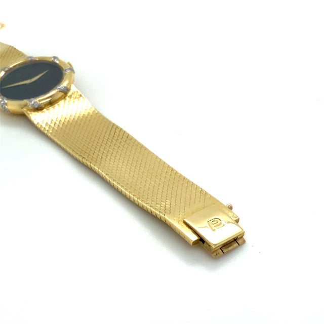 Vintage Piaget, 18 Karat Yellow and White Gold and Diamond Watch For Sale In Chicago - Image 6 of 7