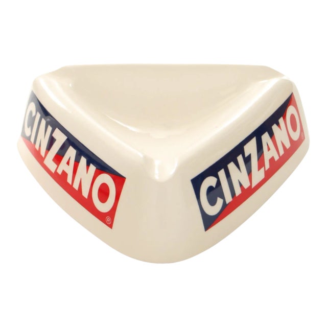 Cinzano Ceramic Ashtray For Sale