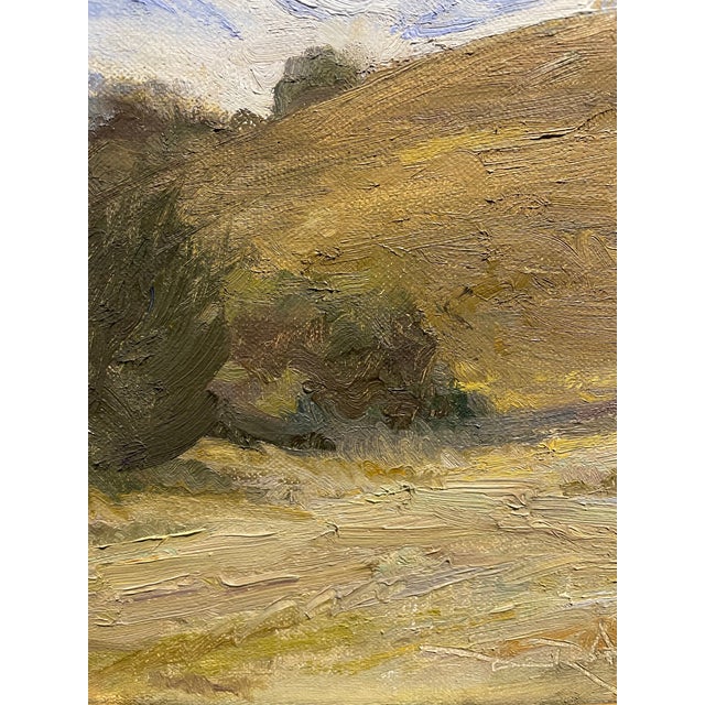 Impressionist 1990s Plein Air Oil Painting on Board by Dan Robinson, Framed For Sale - Image 3 of 7
