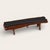 Sculptural Organic Modern Solid Wood Bench With Cushion For Sale - Image 4 of 8