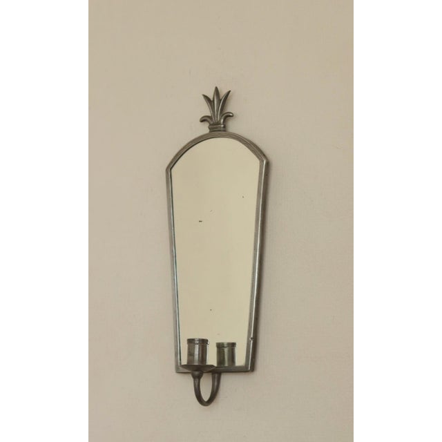 Silver Swedish Grace Sconces by Nils Erik Nordströms Tennverkstad, 1926, Set of 2 For Sale - Image 8 of 12