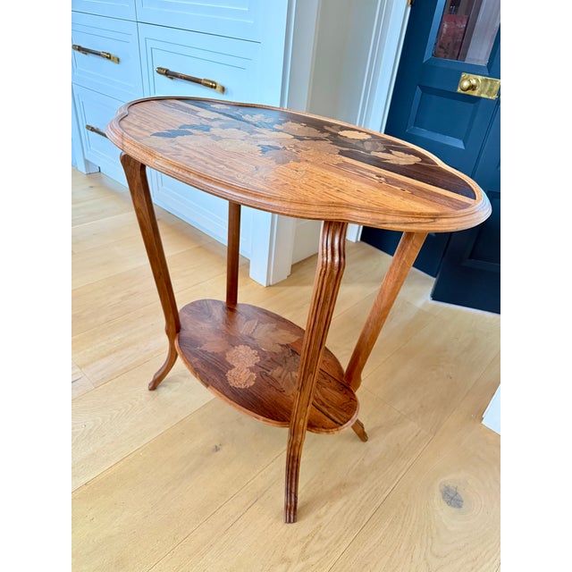 Late 19th Century Émile Gallé Pedestal Table For Sale In New York - Image 6 of 8