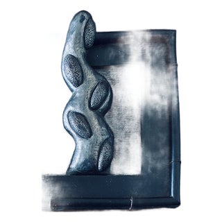 Carol K. Brown, Abstract Mixed Media Biomorphism Wall Sculpture. Miami Artist Carol K Brown, c.1995 For Sale