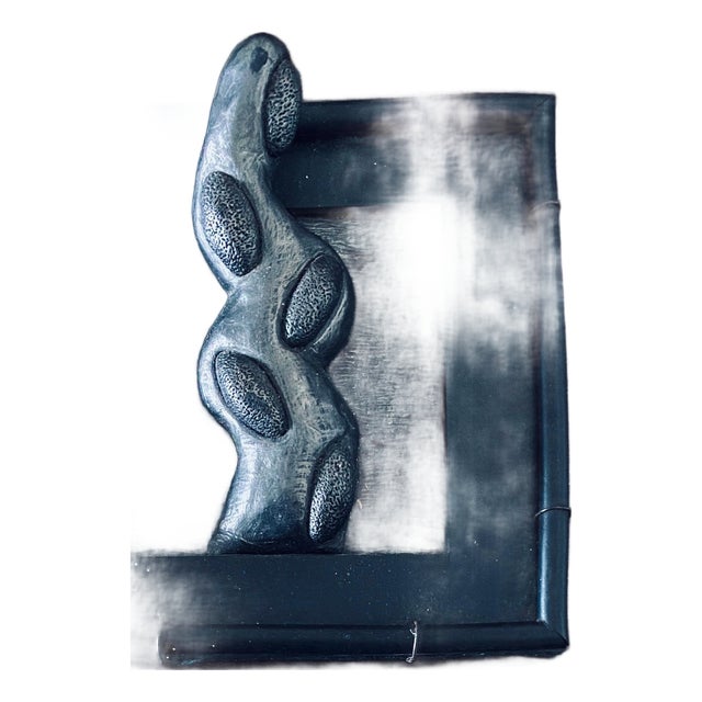 Carol K. Brown, Abstract Mixed Media Biomorphism Wall Sculpture. Miami Artist Carol K Brown, c.1995 For Sale