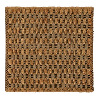 Rug & Kilim Patterned Natural Fiber Flatweave, 10' x 10' For Sale