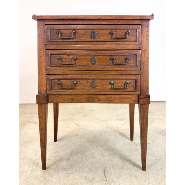 Early 20th Century French Louis XVI Style Nightstands Side Tables, Italy For Sale - Image 4 of 12
