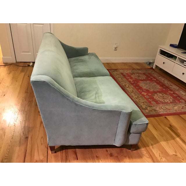 Room & Board Jade Velour Braden Sofa Chairish