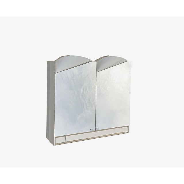 Metal Bathroom Wall Mirror Cabinet from Schneider, Switzerland, 1980s For Sale - Image 7 of 18
