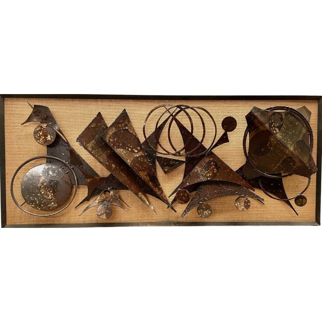 Brutalist Danish Wall Sculpture, 1970s For Sale - Image 9 of 9