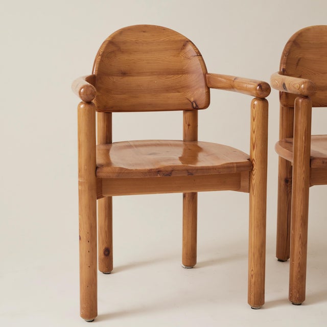 Wood Rainer Daumiller Pine Dining Chairs, 1960s-70s, Set of 6 For Sale - Image 7 of 16