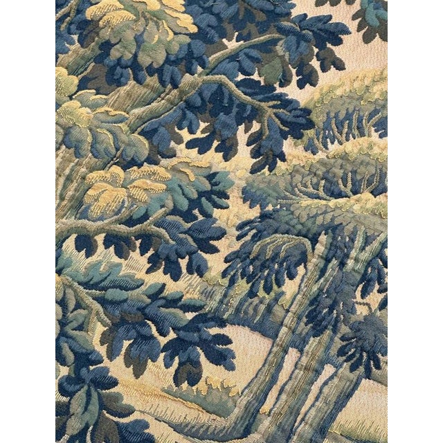 Mid-Century French Jacquard Halluin Tapestry in the style of Aubusson, 1960s For Sale - Image 11 of 18