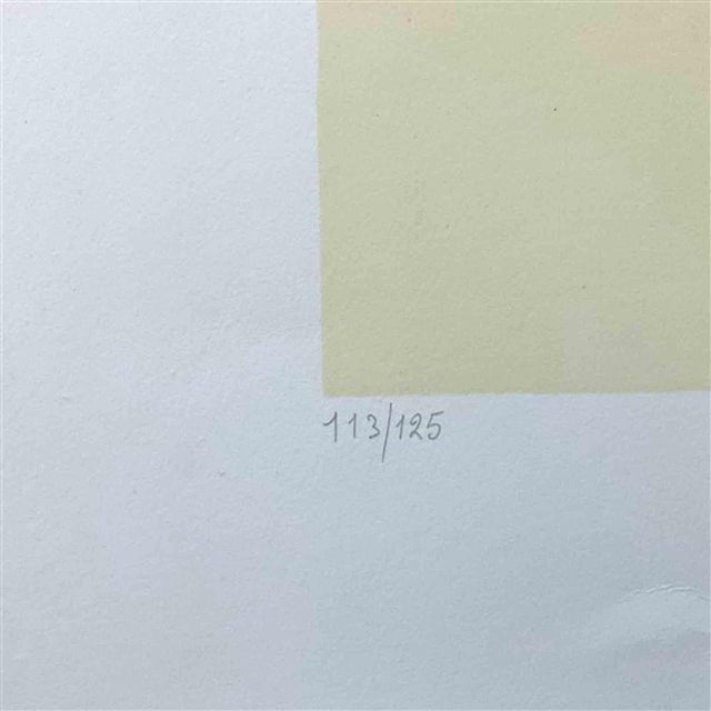 Fabrizio Clerici, Gestural Composition, Lithograph, 1970s For Sale - Image 4 of 6