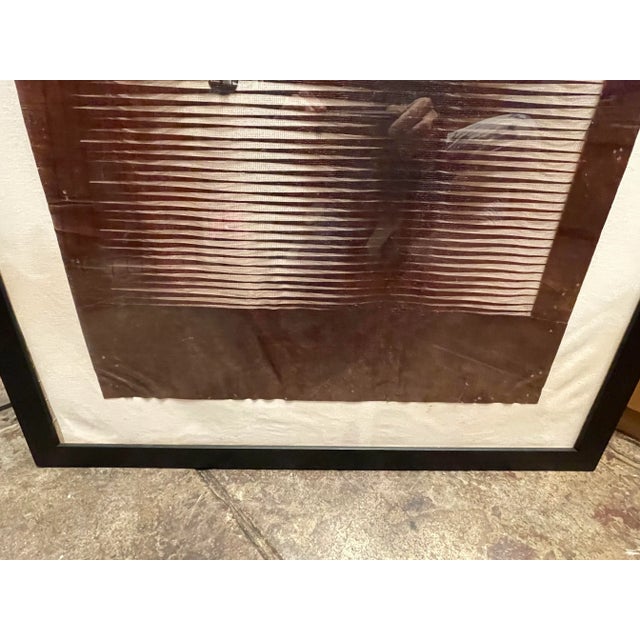 Brown Vintage Woven Abaca Textile Art For Sale - Image 8 of 12