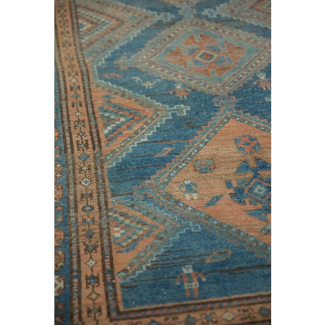 Old New House 1930s Vintage Persian Malayer Diamond Medallion Wool Runner For Sale - Image 4 of 12