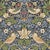 Morris & Co Strawberry Thief Wallpaper in Indigo/Mineral - a Sample For Sale