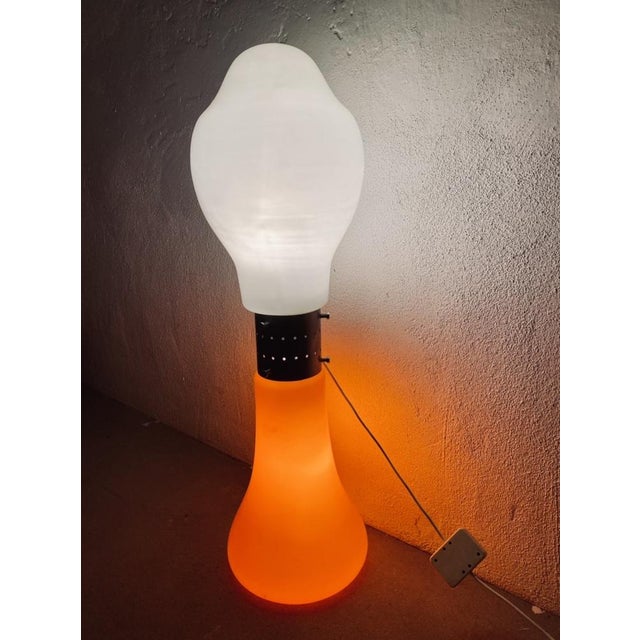 Space Age Lipstick Floor Lamp from Mazzega, Italy For Sale - Image 15 of 18