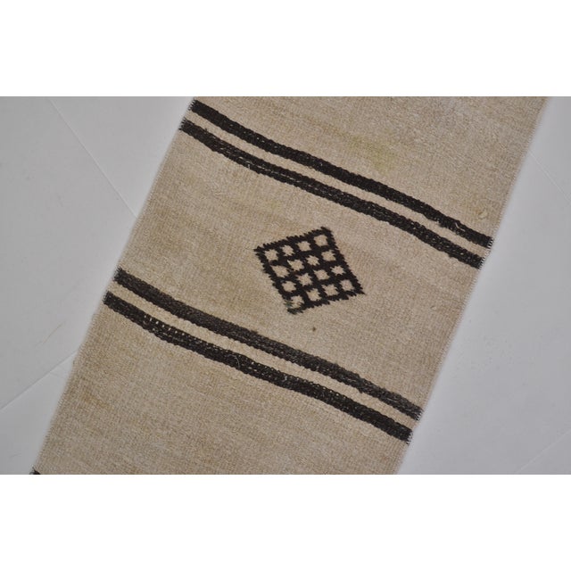 Textile Vintage Anatolian Hemp Runner For Sale - Image 7 of 9
