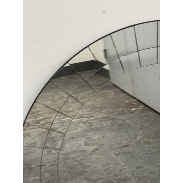 Howard Elliott Collection Round Segmented Mirrored Wall Mirror For Sale - Image 12 of 12