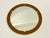 Brown Mid-Century Wall Round Mirror in Teak, 1970s For Sale - Image 8 of 8