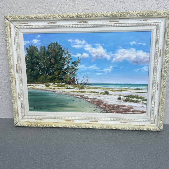 Paint Fred Dettman “Summer Day” Oil Painting For Sale - Image 7 of 7