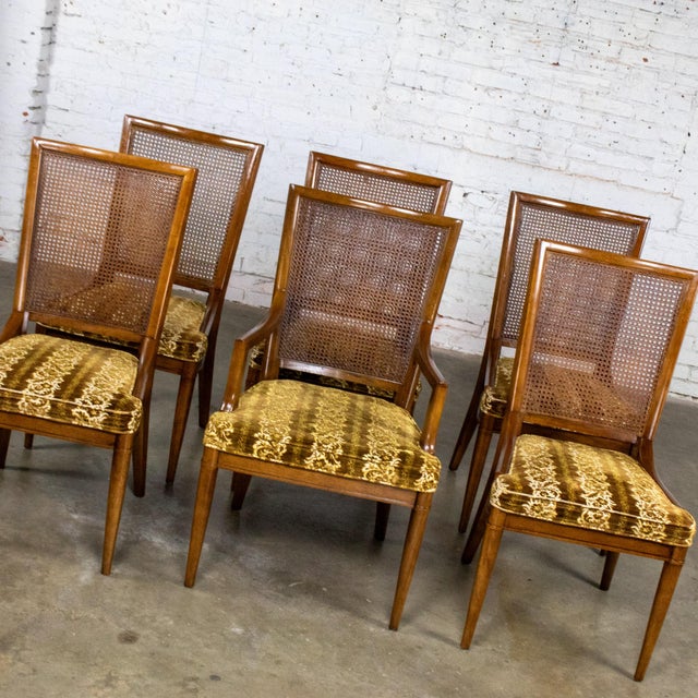 1960s American Modernist Dining Chairs Custom Folio 3 Collection by Henredon Set of 6 For Sale - Image 13 of 18