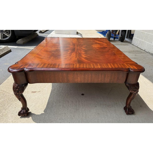 1990s Henkel Harris Georgian Cocktail Table Model No. 5250w For Sale In Raleigh - Image 6 of 16