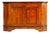 Handcrafted Italian Solid Walnut Sideboard For Sale