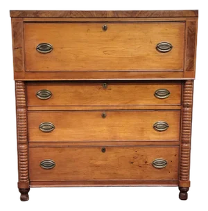 Antique Sheraton Style Chest Dresser