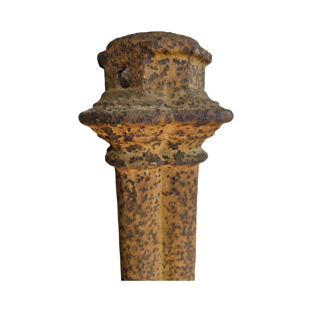 Antique Garden Gate Post For Sale - Image 4 of 7