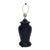 Dark Blue Ceramic Ginger Jar Table Lamp For Sale