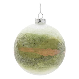 Beaded Glass Ball Ornament (Set of 6) For Sale