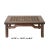 Handmade good quality Chinese rectangular tabletop stand, this stand is made of Huali wood with a simple round legs...