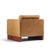 Mid 20th Century Mies Van Der Rohe for Knoll Mid Century Walnut and Leather Lounge Chair For Sale - Image 5 of 9