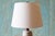 1960s 1960s Gordon and Jane Martz M85 Lamp for Marshall Studios Matte White Tan Incised Decoration For Sale - Image 5 of 14