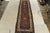 Tribal Vintage Turkish Kilim Rug in Red With Beige-Brown and Midnight Border For Sale - Image 3 of 7
