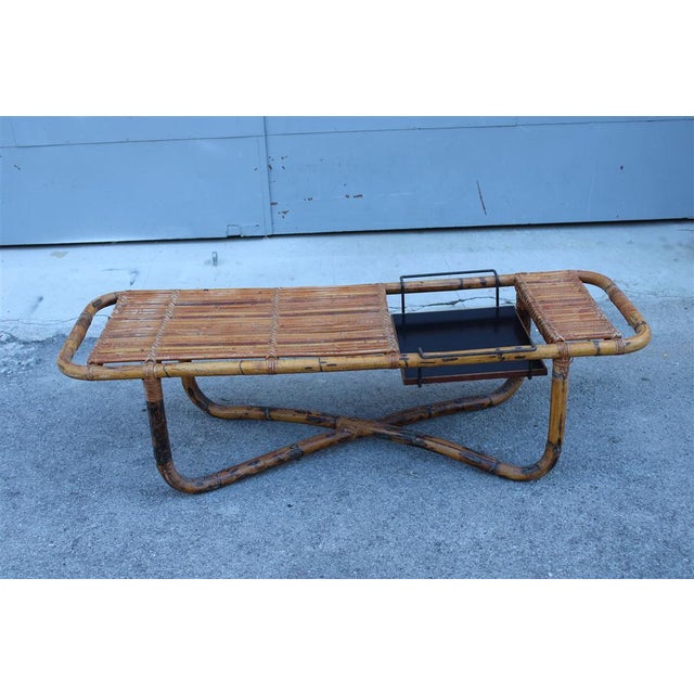 Tito Agnoli Bamboo Cocktail Table by Tito Agnoli, 1950s For Sale - Image 4 of 18