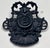 Vintage Ornate Cast Iron Inkwell For Sale - Image 11 of 12