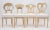 The Eclectica collection showcases a selection of Biedermeier-style chairs presented in a distinctive format. Here, the...