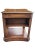 Wood Theodore Alexander Attributed Crossbanded Mahogany Side Table W/ Tooled Leather Pull-Out Trays For Sale - Image 7 of 9