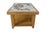 French Oak and Ceramic Coffee Table with Tiles by Monsan Picard, 1970 For Sale - Image 4 of 12
